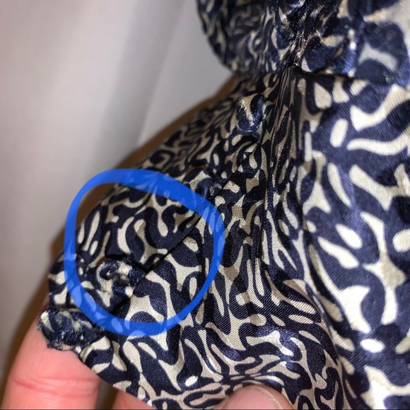 BALENCIAGA size 38 abstract print string tank top - Picture 9 of 11